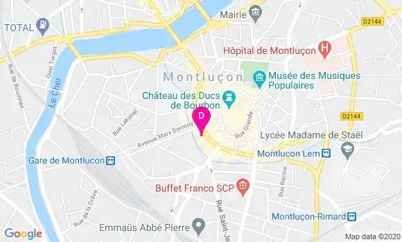 Localisation Eric Fraulaud