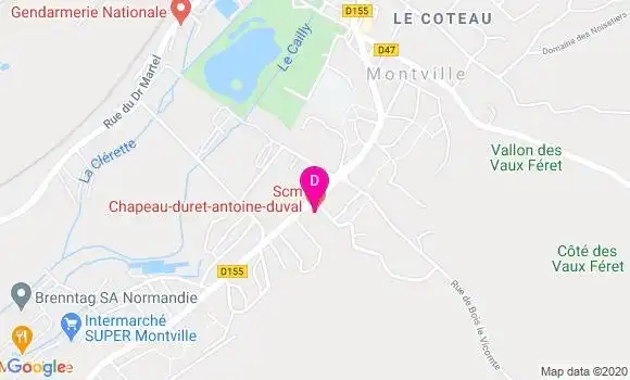 Localisation Loic Antoine