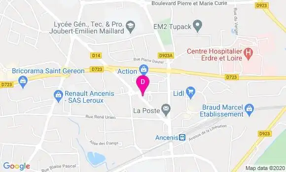 Localisation Sylvie Gaillard Desbois