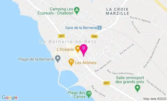 Localisation Isabelle Huet Gourdon