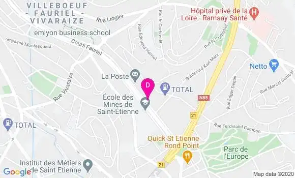 Localisation Pierre Talabard