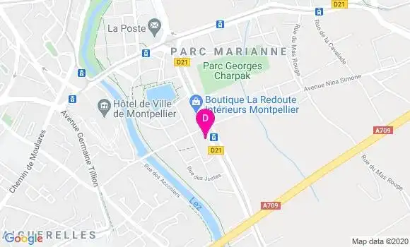 Localisation Camille Martin
