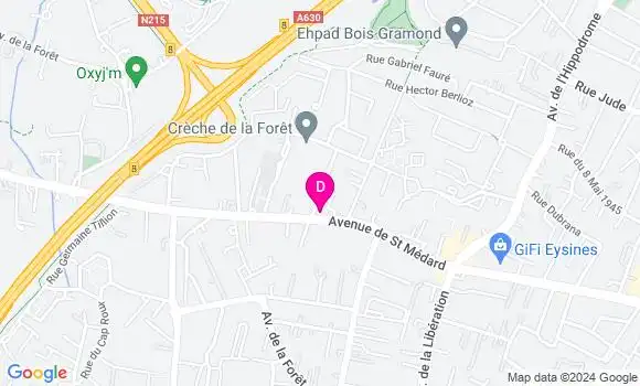 Localisation Laëtitia Gauduffe