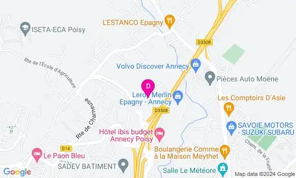 Localisation Julie Couchon