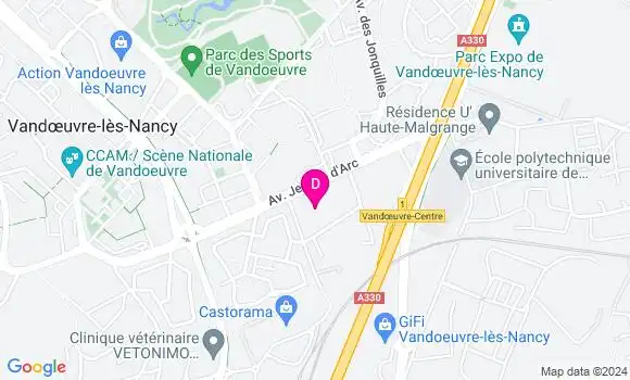 Localisation Margaux Doveze