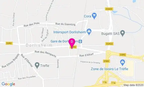 Localisation Charles Rick