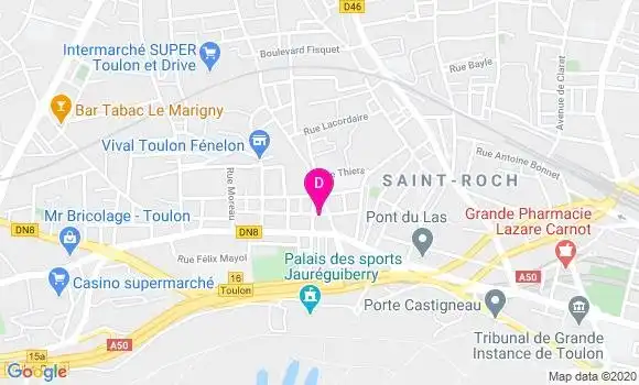 Localisation Michel Martin