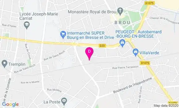 Localisation Elisabeth Vacquier Sotty