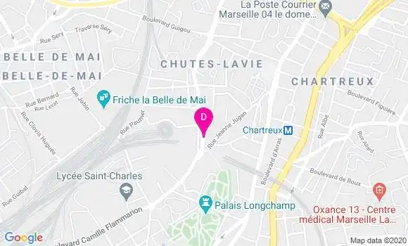 Localisation Julien Sastre