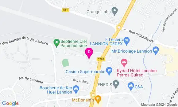 Localisation Laure Tramblay