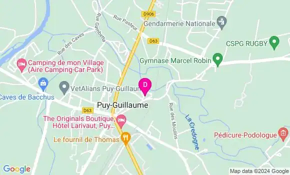 Localisation Stéphanie De Magalhaes