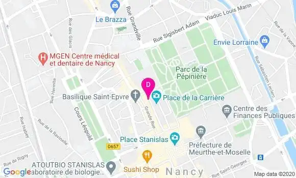 Localisation Francois Fave Lesage