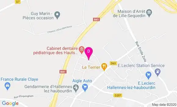 Localisation Thomas Trentesaux