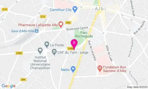 Localisation Frederic Milliet