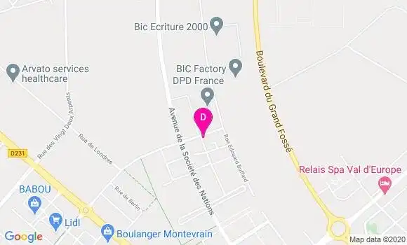 Localisation Isabelle Bun