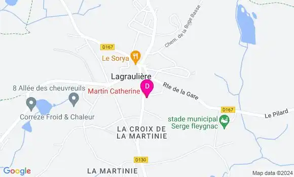 Localisation Aude Belaubre