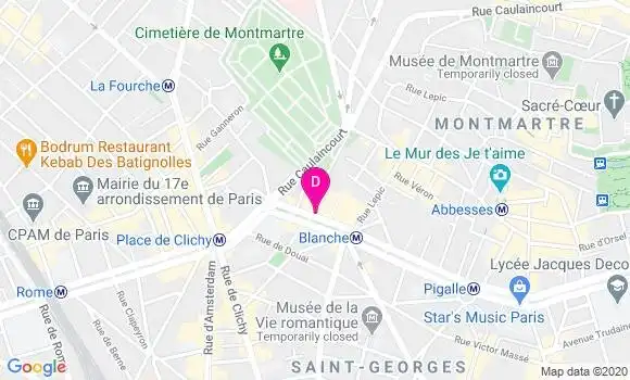 Localisation Margaux Bonnet