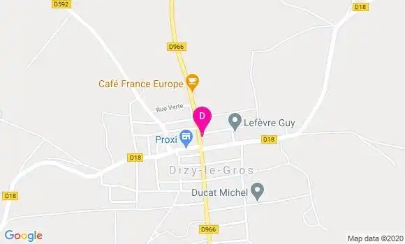 Localisation Ghislain Klecha