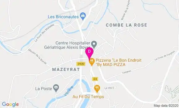 Localisation Martine Boissavi