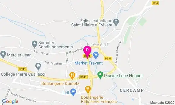 Localisation Philippe Bernard