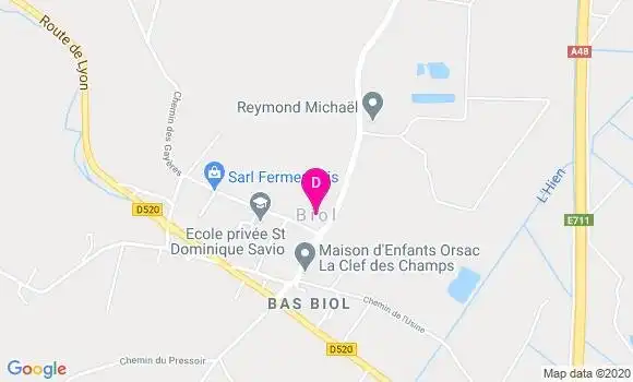 Localisation Arnaud Besombes Vailhe