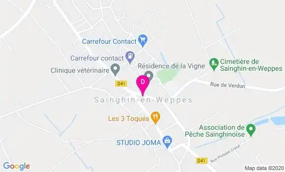 Localisation Aline Costenoble