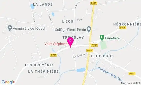Localisation Stephane Volet
