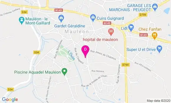 Localisation Claire Foucault