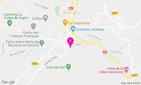 Localisation Didier Guginot