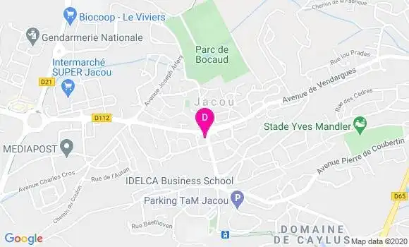 Localisation Catherine Gagne