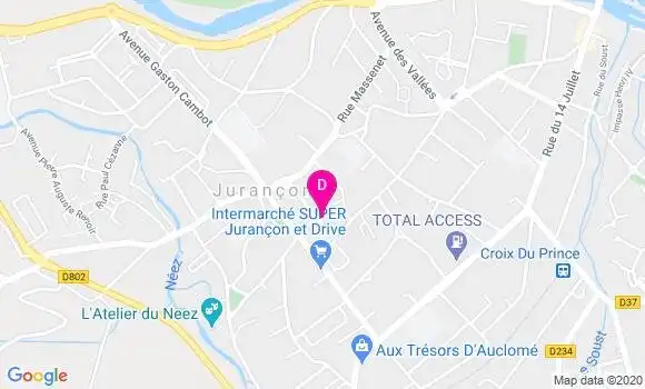 Localisation Marie Viscardi Dupre