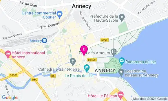 Localisation Ines Meisels