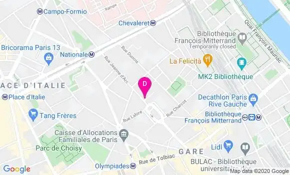 Localisation Michele Bismuth
