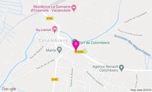 Localisation Olivia Bonnafous