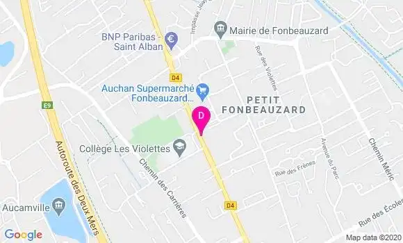 Localisation Arnaud Jauvert
