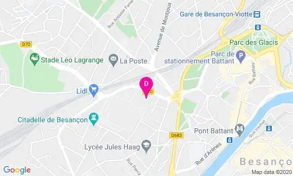 Localisation Hubert Tordeux