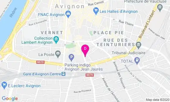 Localisation Stephanie Fernandez Goubert
