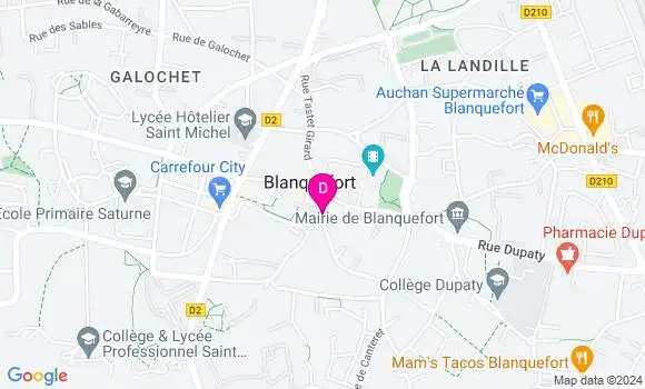 Localisation Anne Sophie Latour