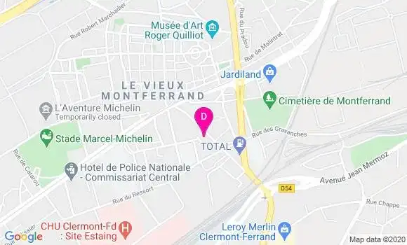 Localisation Nour Zmantar