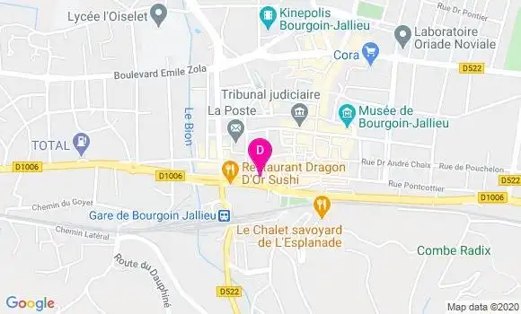 Localisation Stephanie Joulin Saunier