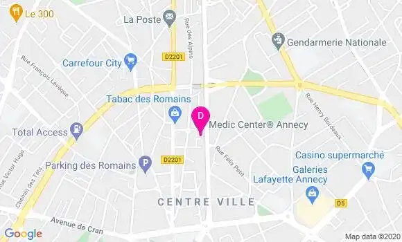 Localisation Pauline Crinelli