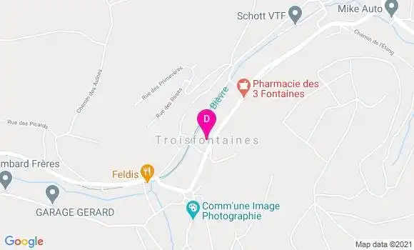 Localisation Alain Venier