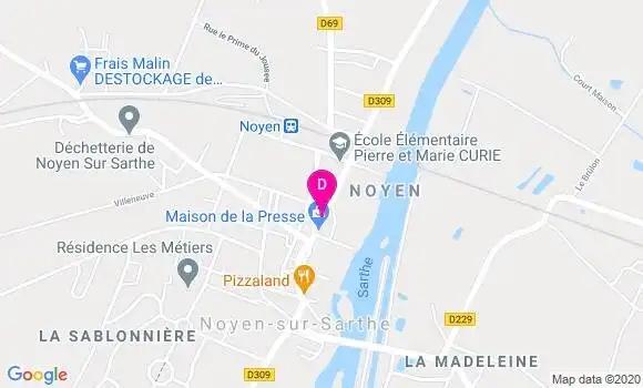 Localisation Yannick Caradec