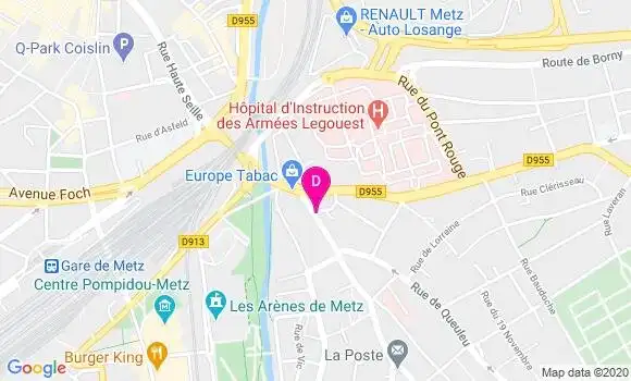 Localisation Cindy Zandouche