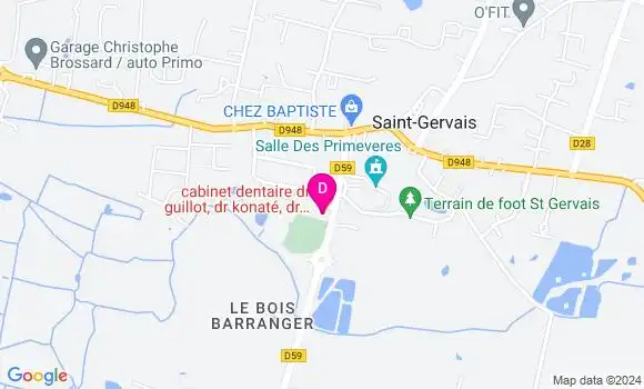Localisation Guillaume Camut