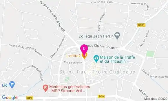 Localisation Isabelle Guillerme Bonhomme