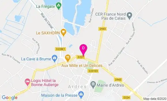 Localisation Pierre Etienne Quintin