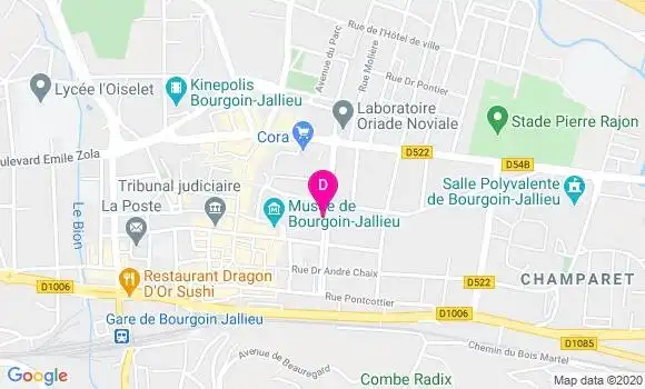 Localisation Christophe Poli