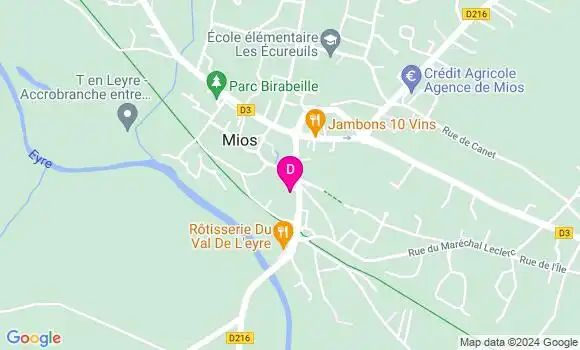 Localisation Stéphan Lestremau