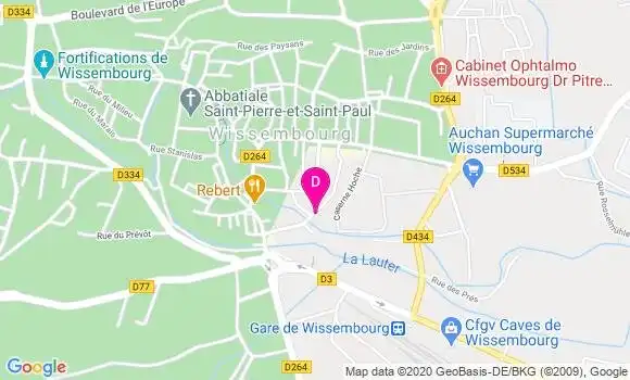Localisation Delphine Muller